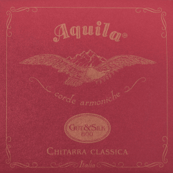 Aquila 73C - Gut&silk 800 jeu guitare romantique XIXe