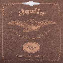Aquila 150C - Ambra 2000 guitare classique - 3 cordes aiguës - tirant normal