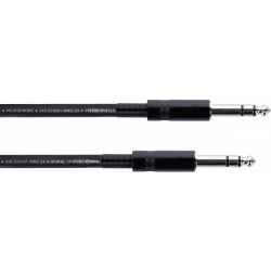 Cordial EM0.5VV - Câble audio jack stéréo 50 cm