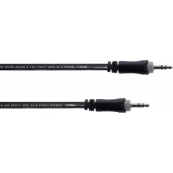 Cordial ES0.5WW - Câble audio stéréo mini-jack 50 cm