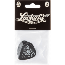 Dunlop L13CP10 - Lucky 13 series III - player's pack 6 médiators 1.00 mm