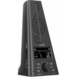 Cherub WMT-230-BLK - Métronome/accordeur électronique - batterie rechargeable - noir