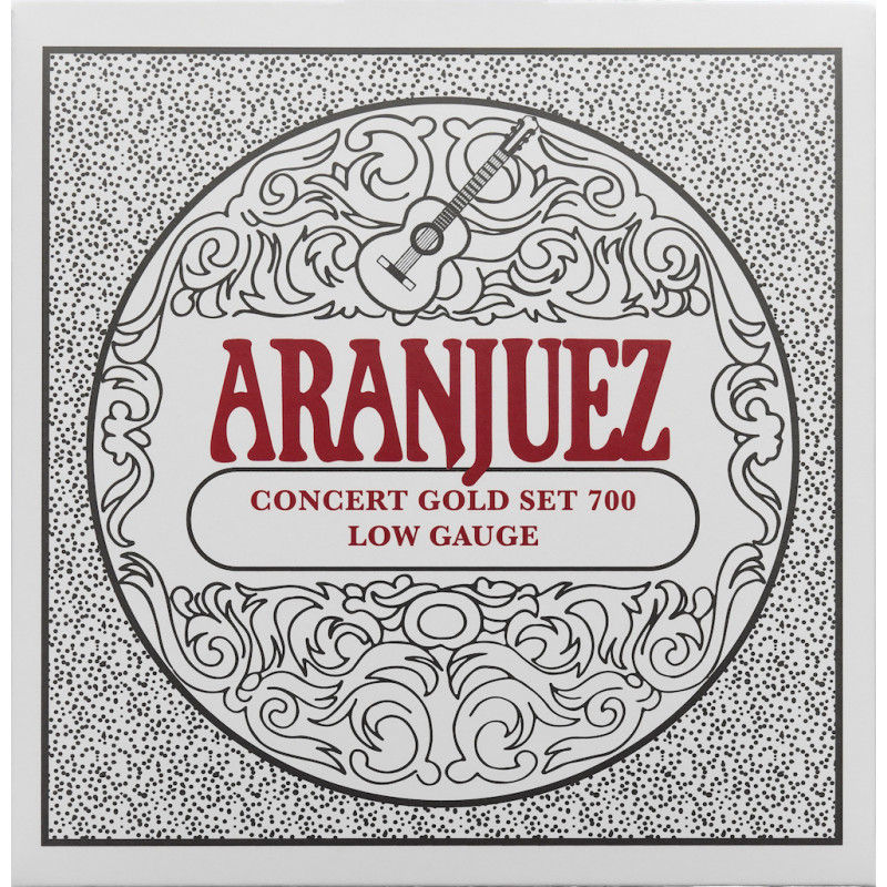 Aranjuez AR700 - Cordes classiques concert gold 700 tension faible