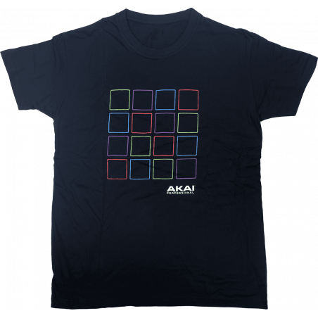 Akai - T-shirt akai mpc noir - taille S