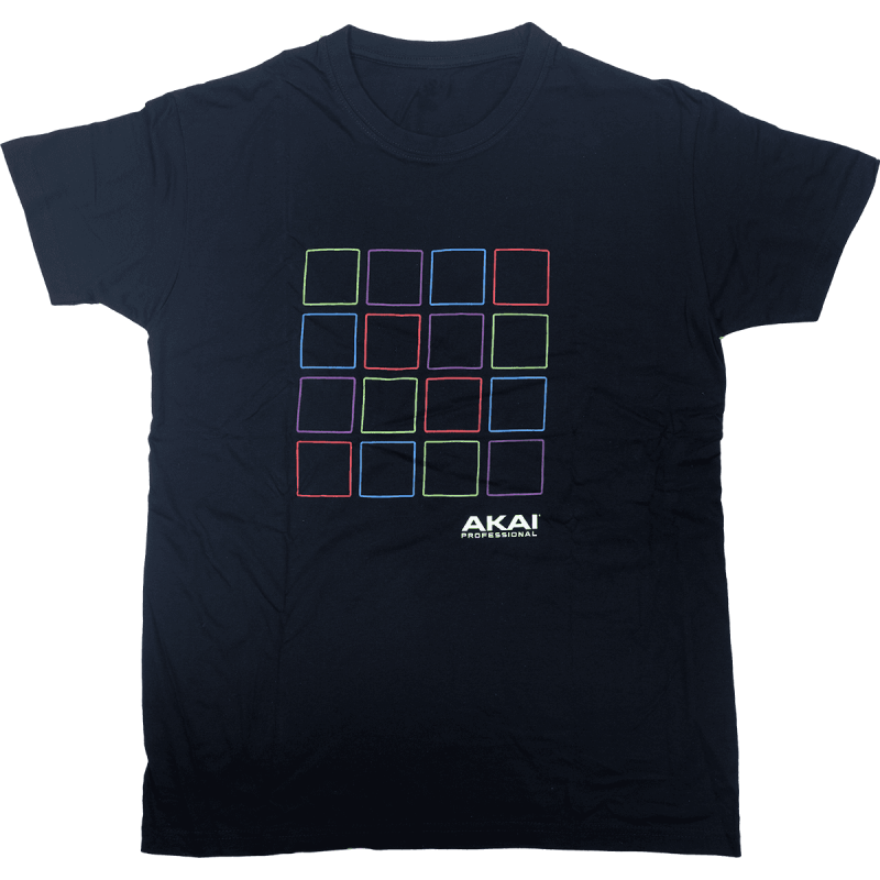 Akai - T-shirt akai mpc noir - taille XL