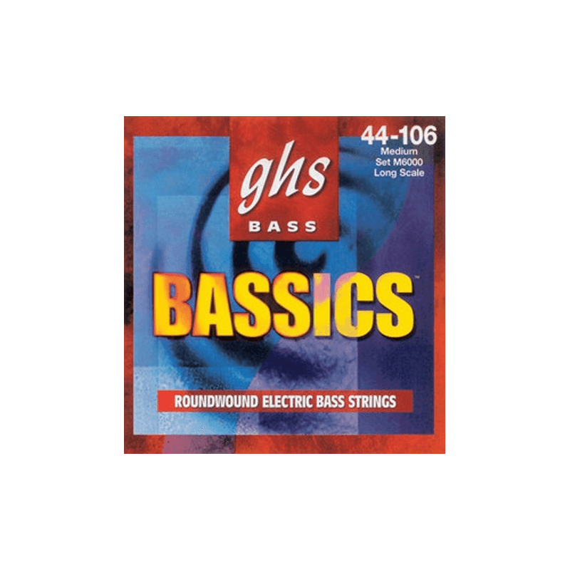 GHS 6000L - Bassics light @40-58-80-102 - Jeu guitare basse