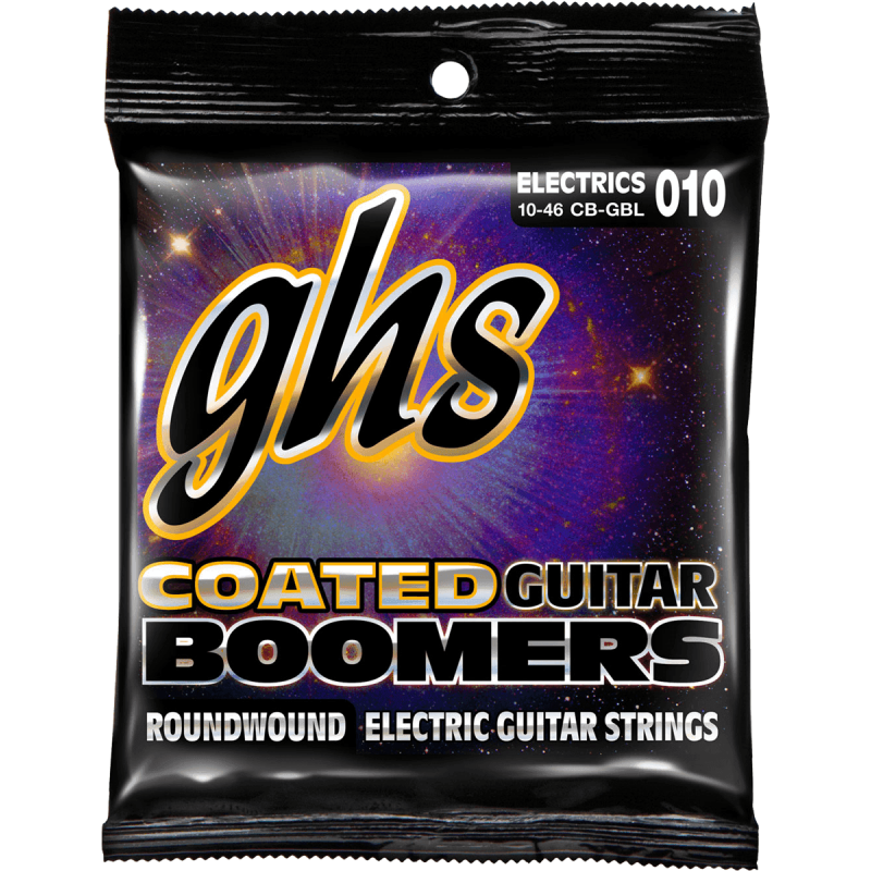 GHS CB-GBL - Coated light 10-46 - Jeu guitare électrique