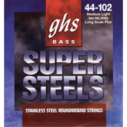 GHS ML5000 - super steels medium light - Jeu guitare basse