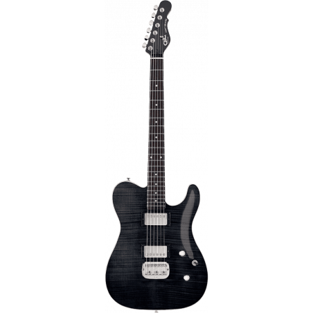 G&L TASDLX-TBK – Guitare électrique – Translucid black /palissandre