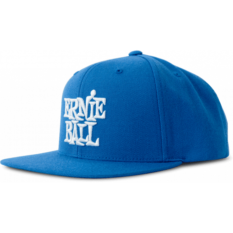 Ernie Ball 4156 - Casquette bleu - logo eb blanc