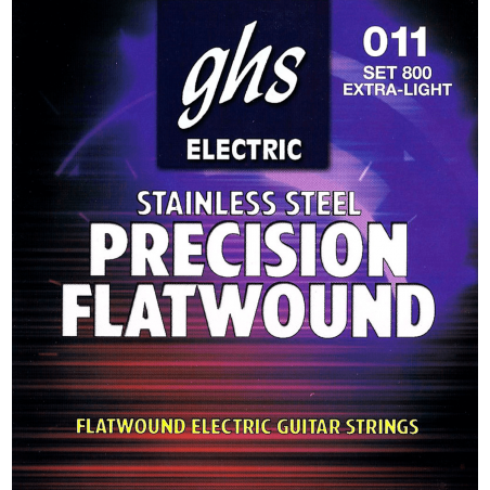 GHS 900 - 900 precision flatwounds light - jeu guitare électrique