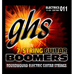 GHS GB7MH - Boomers medium/heavy 7 cordes - Jeu guitare électrique