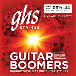 GHS GB9-1/2 - Extra light +1/2 - Jeu guitare électrique