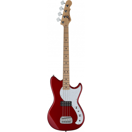 G&L TFALB-CAR-M - Tribute fallout bass candy apple red