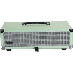 Gator GR-RETRORACK-2SG - Rack en bois 2u vintage amp surf green