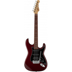 G&L FD-LEGHB-RBY-R – Guitare Fullerton deluxe legacy hb ruby red metallic / palissandre