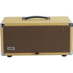 Gator GR-RETRORACK-4TW - Rack en bois 4u vintage amp tweed