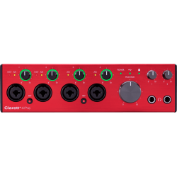 Focusrite CLARETT-4PRE+ - Interface clarett + 4pre usb-c