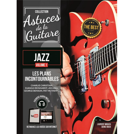 Astuces de la Guitare Jazz Vol. 1 - Denis Roux, Laurant Miqueu (+ audio)