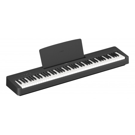 Yamaha P-145B - Piano numérique compact - touché lourd - Noir