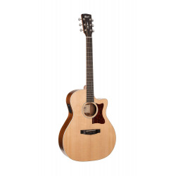 Cort GA1E - Guitare électro-acoustique série Grand Regal - Naturel pores ouverts