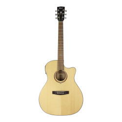 Cort GA-MEDX - Guitare électro-acoustique série Grand Regal - Naturel brillant