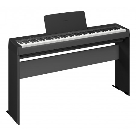Yamaha P-145B - Piano numérique compact - touché lourd - Noir + Support L85 - 88 touches