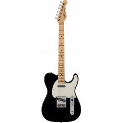 G&L FD-ASTCL-JTB-M - Guitare électrique – fullerton deluxe asat classic jet black touche érable