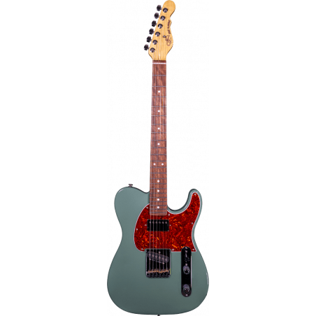 G&L FD-ASTCB-TEA-R – Guitare électrique - fullerton deluxe – asat classic bluesboy macha green