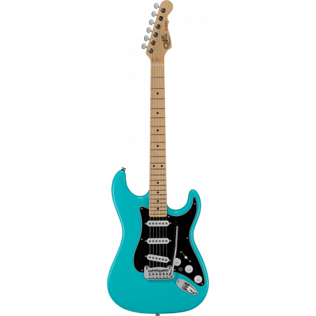 G&L FD-S500-TRQ-M - Guitare électrique – fullerton deluxe - turquoise