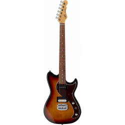 G&L FD-FAL-3TS-R - Guitare fullerton deluxe fallout 3ts touche palissandre