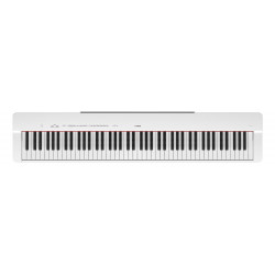 Yamaha P225WH - Piano numérique compact - touché lourd - Blanc