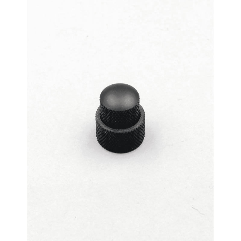 Lutherie KMD-C1010-BKS - Bouton double métal noir satin