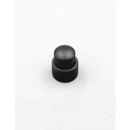 Lutherie KMD-C1010-BKS - Bouton double métal noir satin