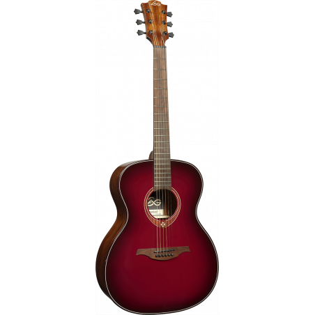 Lâg T-RED-A – Guitare tramontane – auditorium - special edition red burst