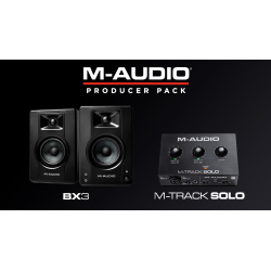 M-Audio PRODUCER-PACK1 - Producer pack 1 - mtrack solo + bx3d3