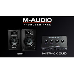 M-Audio PRODUCER-PACK2 - Producer pack 2 - mtrack duo + bx4d3