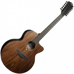 Lâg SAUVAGE-J12CE - Guitare acoustique sauvage jumbo 12 cordes pan coupé électro