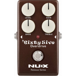 Nux SIXTYFIVE-OD - Pédale Overdrive analogique type BlackFace 65’