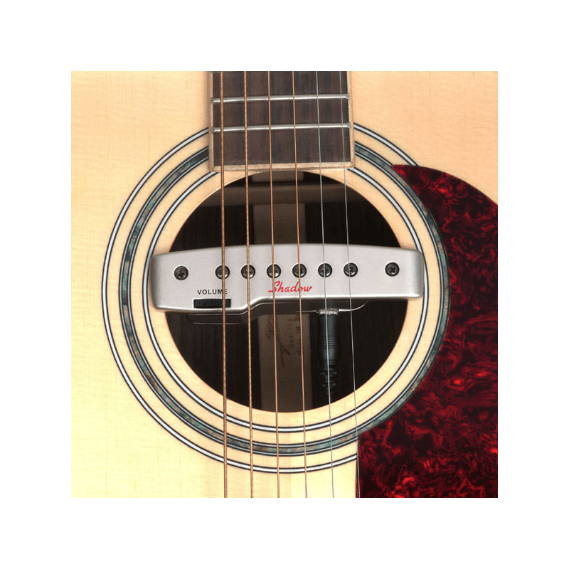 Shadow 145-G - Micro rosace magnétique guitare folk avec volume
