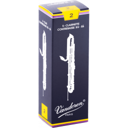 Vandoren CR152 - Anches clarinette contrebasse traditionnelles force 2