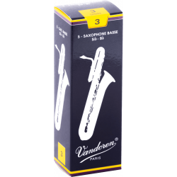 Vandoren SR253 - Anches saxophone basse traditionnelles force 3