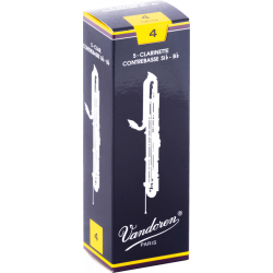 Vandoren CR154 - Anches clarinette contrebasse traditionnelles force 4