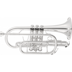 Jupiter JCR700SQ - Cornet sib étudiant plaqué argent jcr700sq