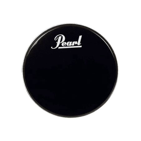 Pearl EB18BDPL - Peau black beat 18'' + logo