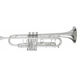 Getzen 3050S - Trompette sib professionnelle plaquée argent 3050s