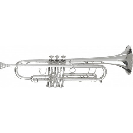 Getzen 3050S - Trompette sib professionnelle plaquée argent 3050s