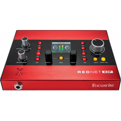 Focusrite REDNET-X2P - Interface desktop dante 2x2