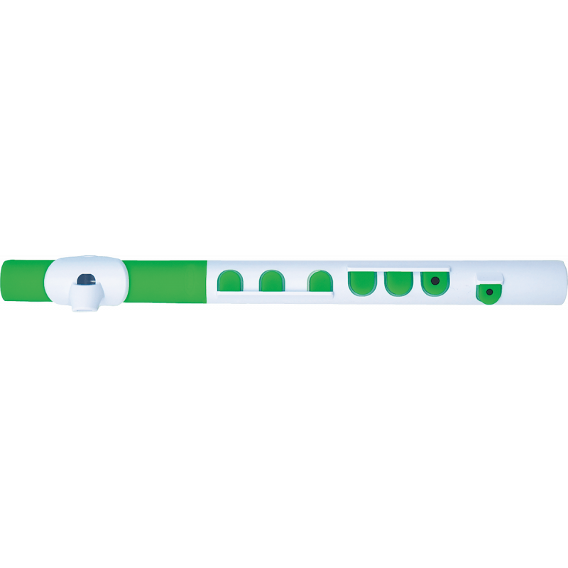 Nuvo N430TWGN - Flûte traversière d'éveil abs blanche et verte
