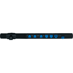 Nuvo N430TBBL - Flûte traversière d'éveil abs noire et bleue